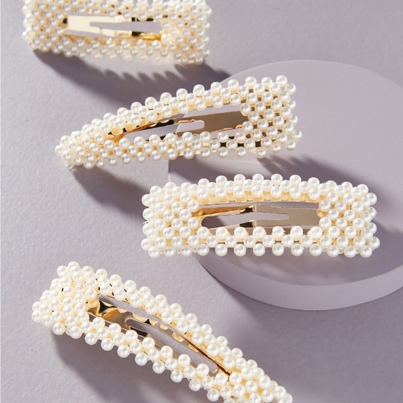 Anthropologie Accessories - 2 for 20 Anthropologie pearl hair clip
